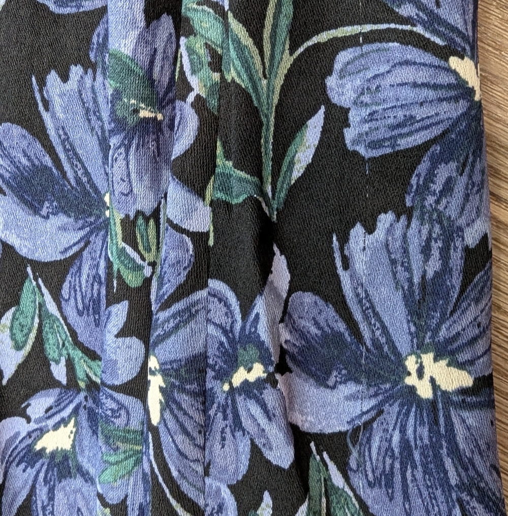 & Other Stories Floral Print Mini Wrap Dress - Size 4 - Picture 13 of 13